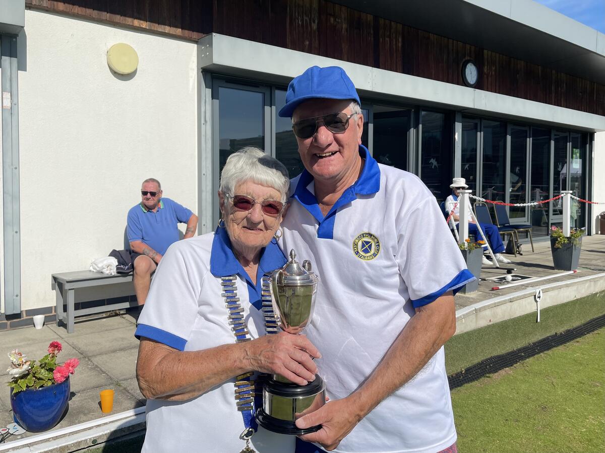 Men’s Singles Champion, D Richardson