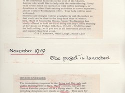 Bucklebury History Group Kneelers at St Marys Church