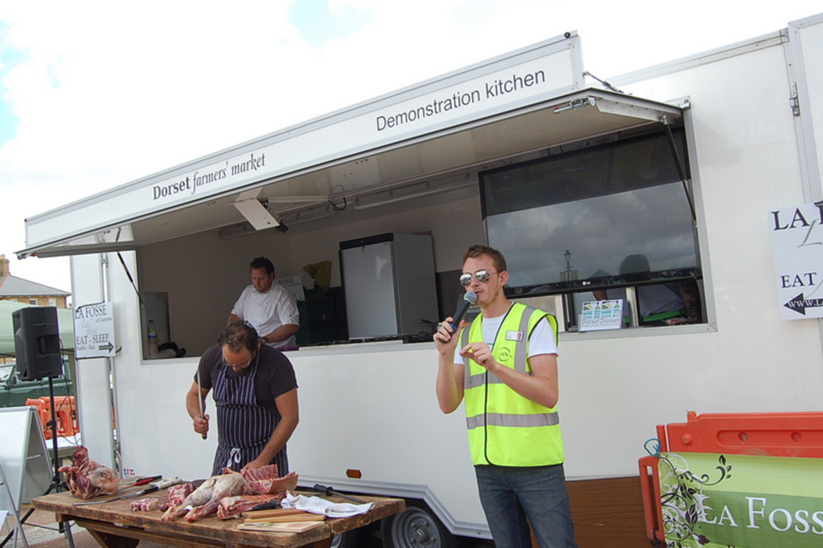 Mobile Kitchen, Dorset Farmers' Markets
