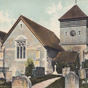 St Peters Church - Postmarked 11.08.1906
