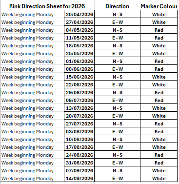 Mistley & Manningtree Bowls Club Book Rink or Snooker