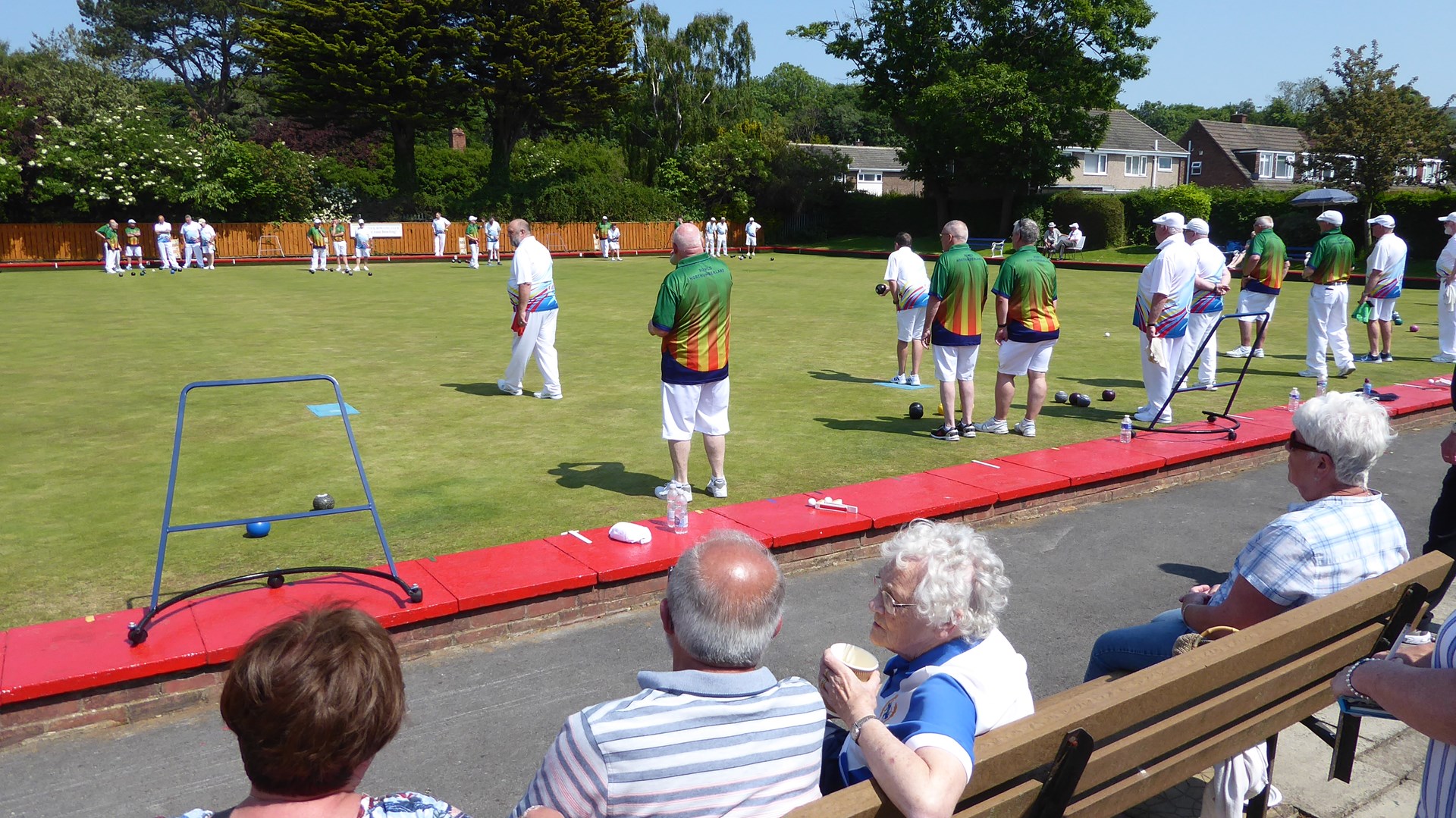 Smiths Dock Bowling Club Alsop cup Yorks vs Northumberl'd