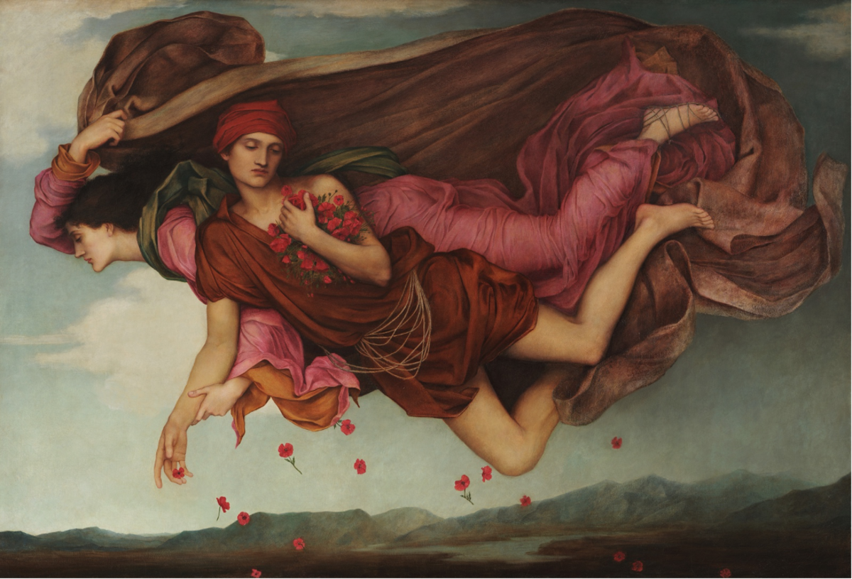 1878. Night and Sleep, Evelyn de Morgan, oil on canvas, De Morgan Foundation, London