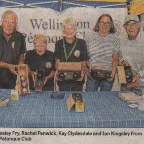 Wellington Petanque Club Press cuttings archive