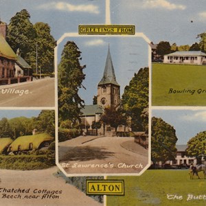 Multi-View Postcard - Postmarked 21.8.1964