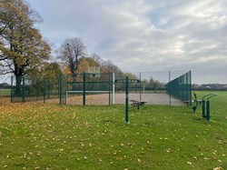 Games area and gym equipment