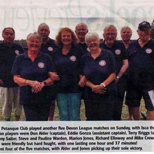 Wellington Petanque Club Press cuttings archive