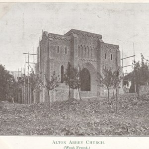 Alton Abbey Church (West Front) c1905