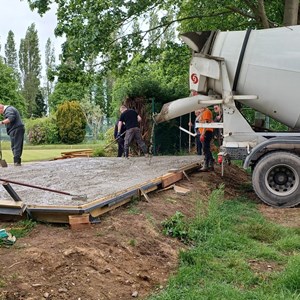 Concreting day 21/5/26