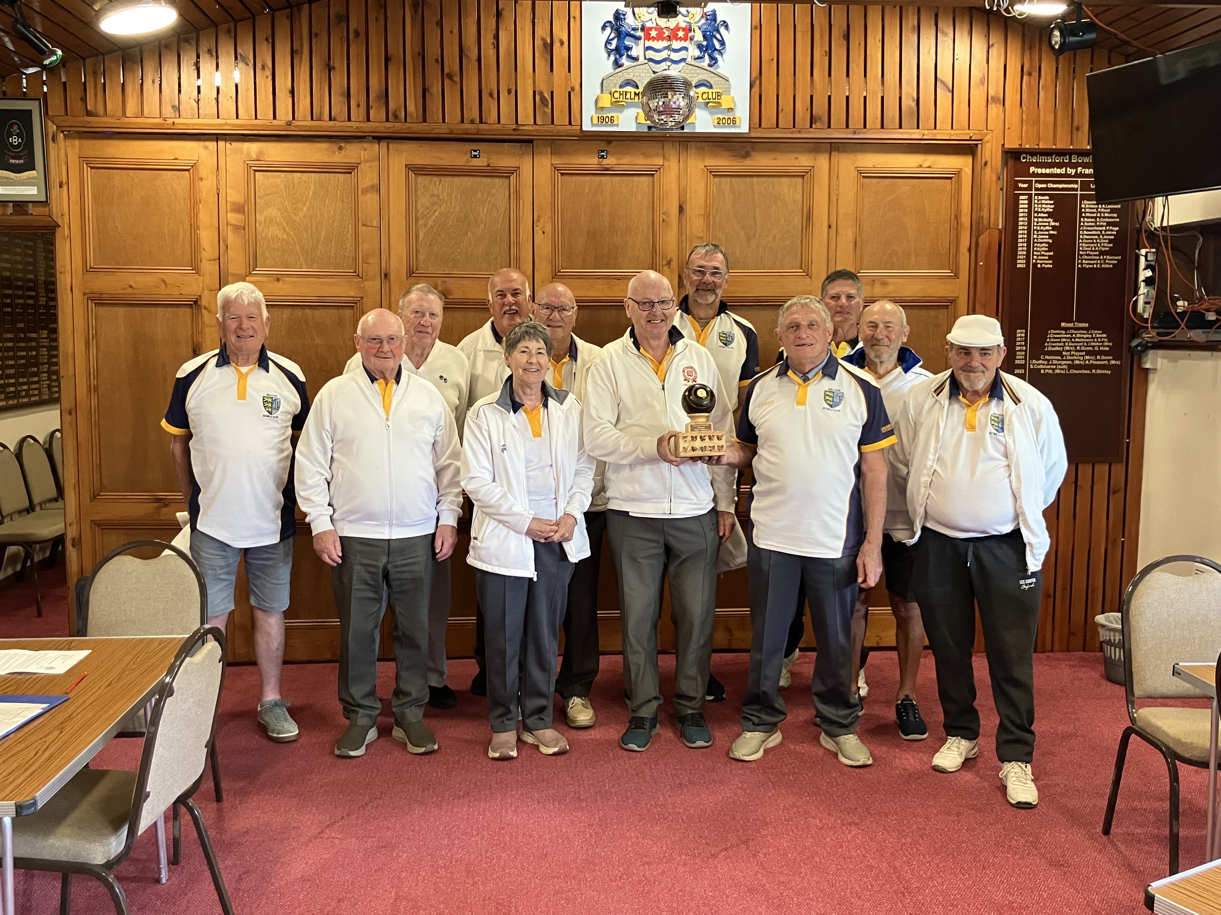 Winners of he Centenary Cup Chelmsford