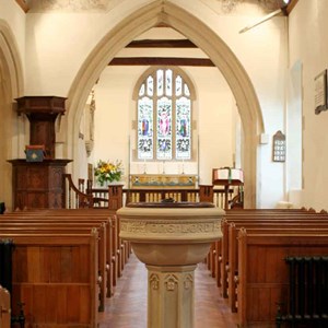 St Andrew’s Boxford font