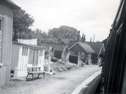 1964 Railway station in KOE from the train