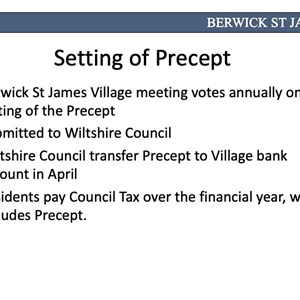 Berwick St James Parish Slides