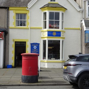 The 'Lions Den' our charity shop in Madoc Street.