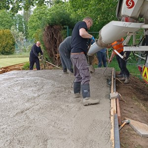 Concreting day 21/5/26
