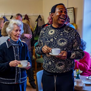 Berwick St James Parish Stan Palmer's 100th Birthday Party