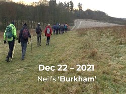 Neil's 'Burkham' – Dec 22 – 2021. Starting off on a rather cold and frosty winter’s morning. ©RC
