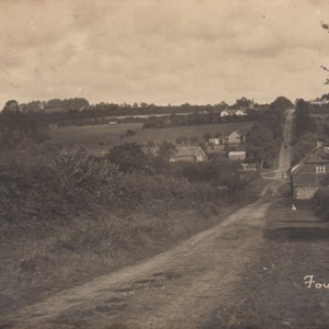 Brislands Lane - Lymington Farm on Right - Postmarked 14.12.1921