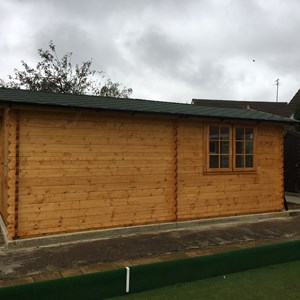 Bletchley St. Martins Bowls Club The new shed
