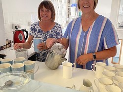 Alex and Sue - A cuppa?