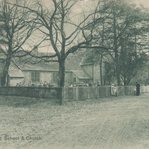 School & Church - Postmarked 24.05.1906