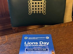 Crewe Lions Club Lions Day with the UN