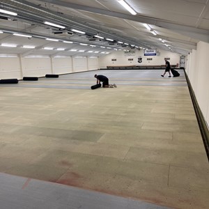West Mersea Bowls Club The New Indoor Rink Carpet