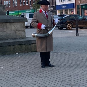 'Gunner' is part of a rota of hornblowers who make sure the ceremony happens every night of the year