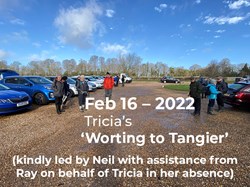 Tricia’s ‘Worting to Tangier’. ©RW