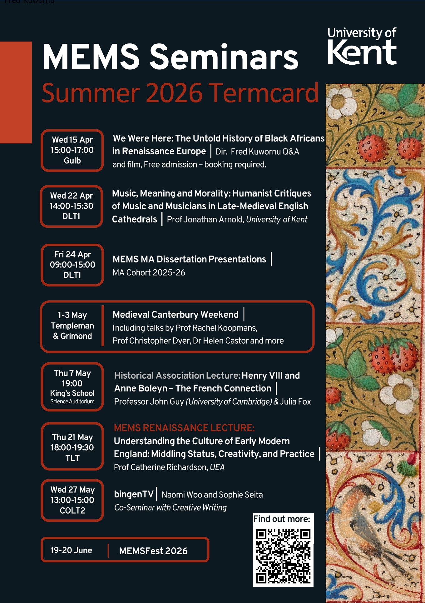 MEMS Lecture series click here for details