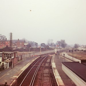 Alton Station (Taken from the Victorian Footbridge)  01.02.1973