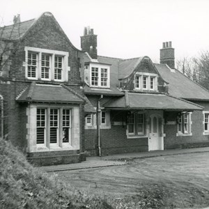 Droxford Station Jan 1983.