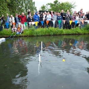 Berwick St James Parish Meetings Duck Race 2011