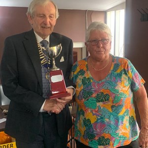 Ladies Championship Winner - Jackie Jones