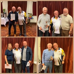 Colchester West End Bowls Club Presentation Evening 2025