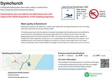 Dymchurch Parish Council Beach Water Quality