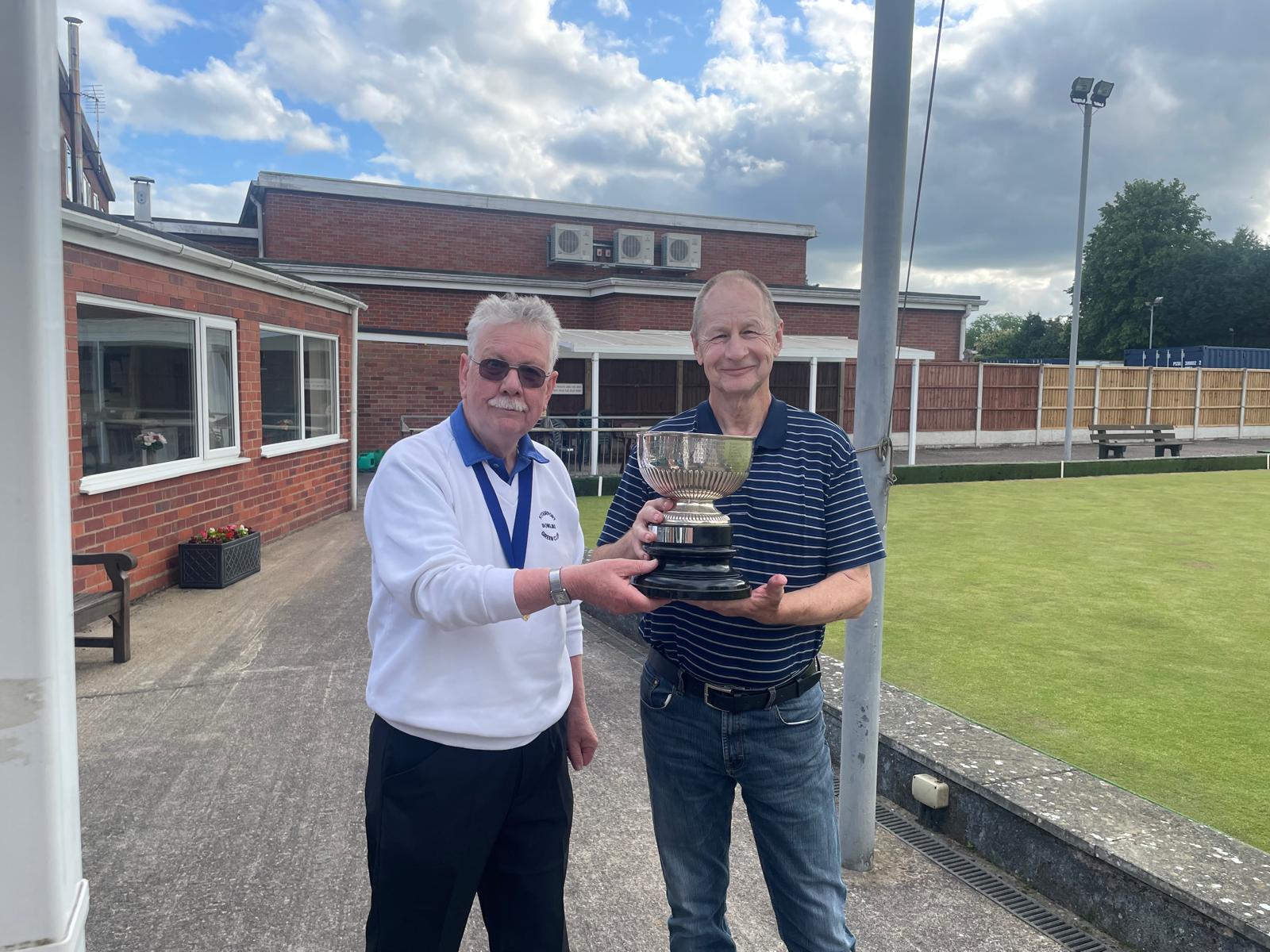 2026 Congradulations John Little on winning the Presidents Cup. Presented by club President Peter Cook