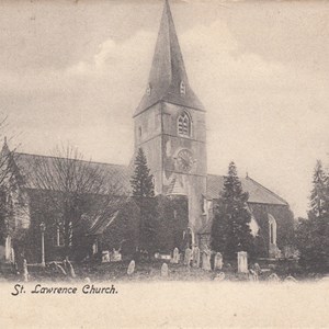 St Lawrence Church c1900