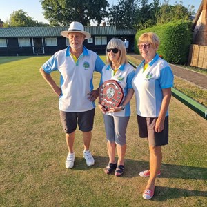 2026 Winner & Runners Up: Peter Hardy, Sue Collins & Angela Bass