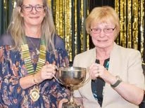 Holwell Sports Bowls Club 2022 President Sue Hall