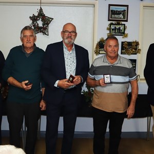 Boughton-Under-Blean Bowls Club Presentation dinner.2025