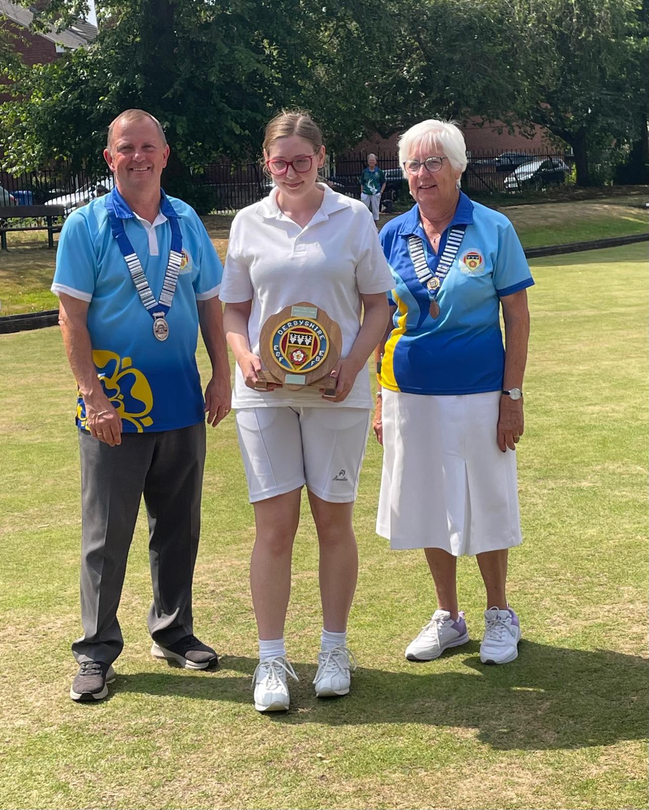 Scarlett Harrison - Under 25s County singles runner up