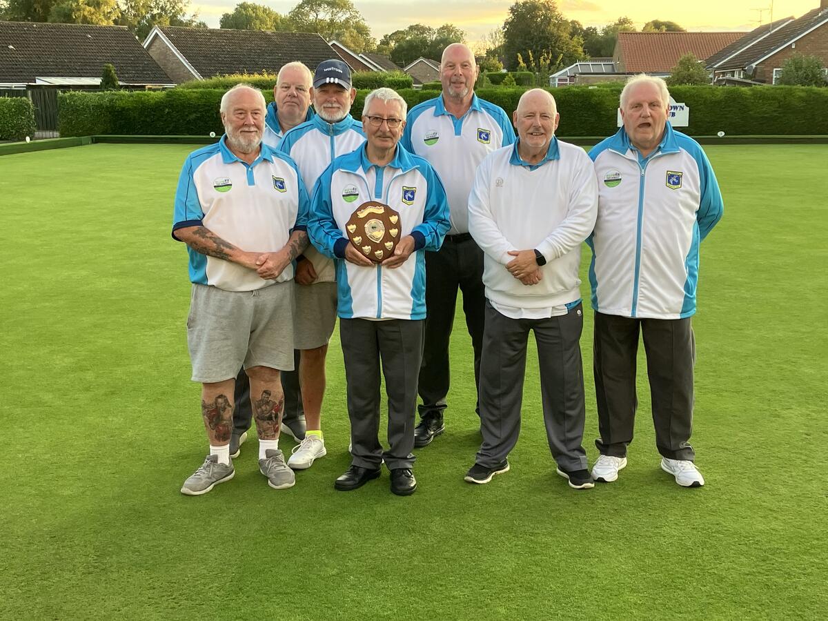 Hornsea A - runners up in the 2023 Driffield Triples Cup