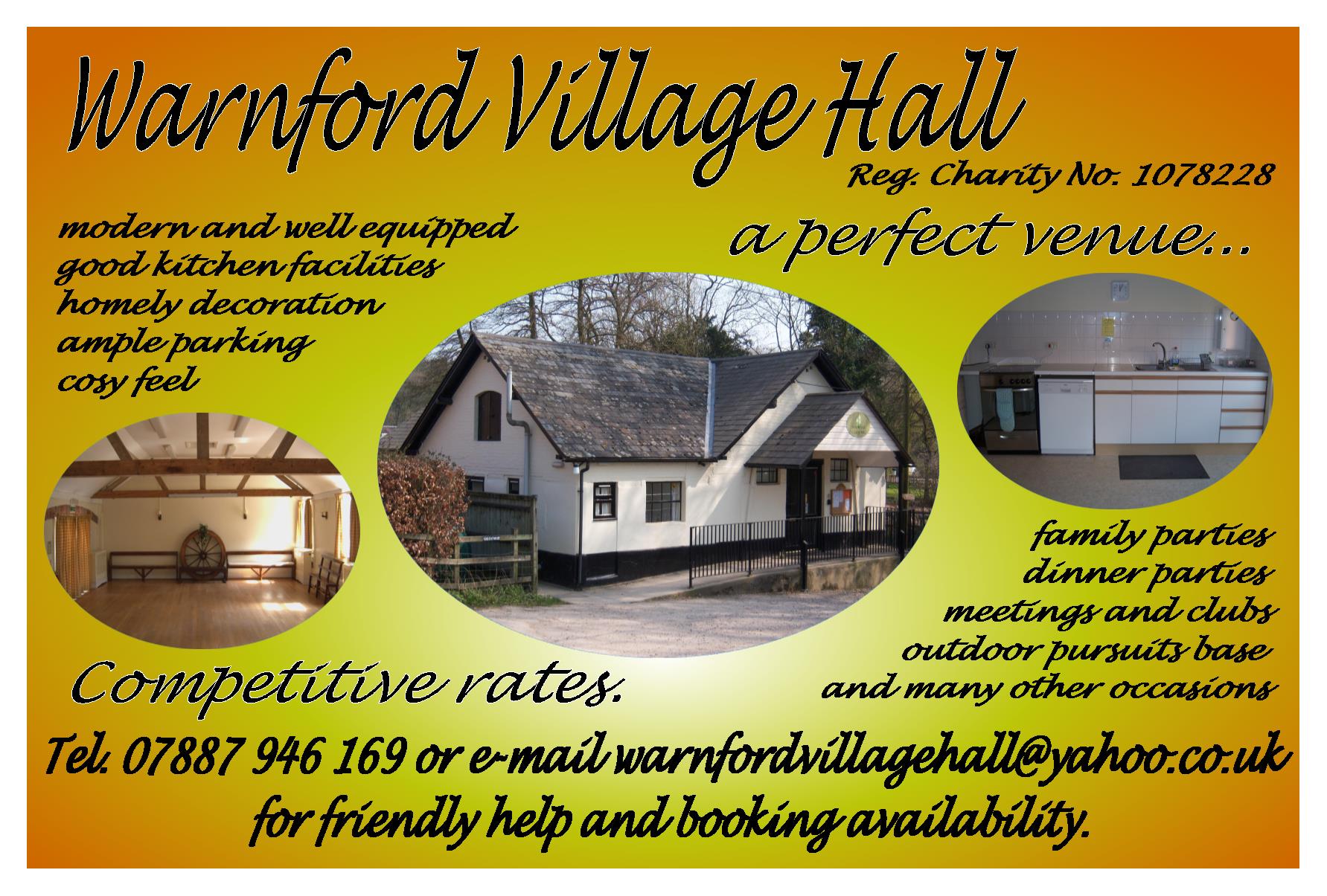 Warnford Village Village Hall