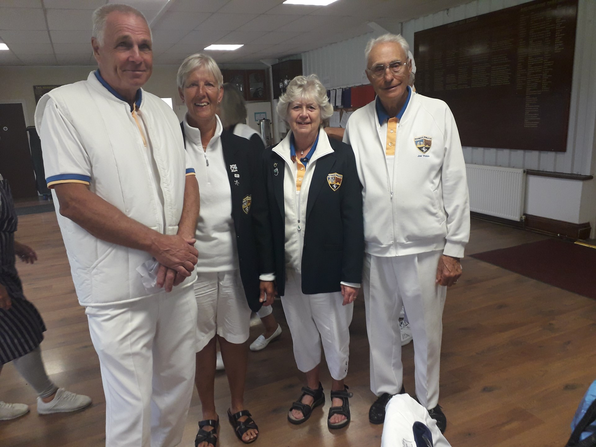 Runners Up - Joe Walsh & Janet Smith . 4Tth Peter Bew & Joyce Wing