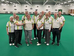 Winners 2024 Cotswold Indoor Mixed Inter club..