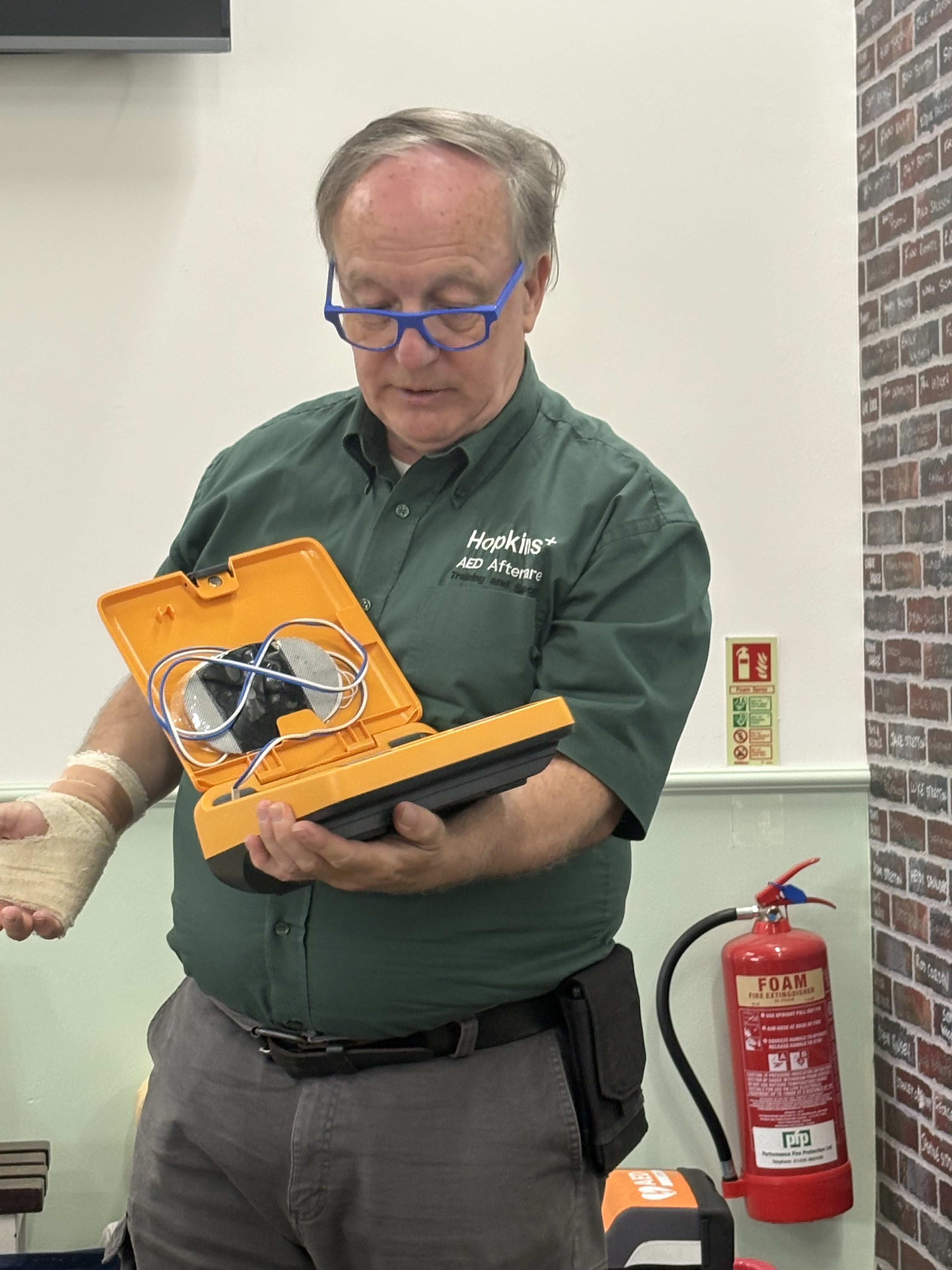 Speldhurst Parish Council Defibrillator Training
