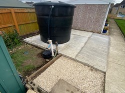 Reconnect water storage temporarily