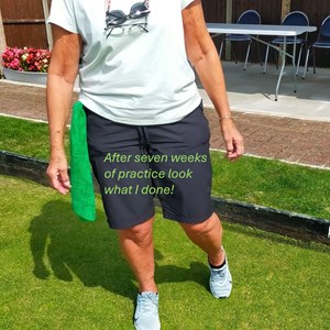 Picture courtesy of Trevor Ager who wasn't expecting to get beaten!
