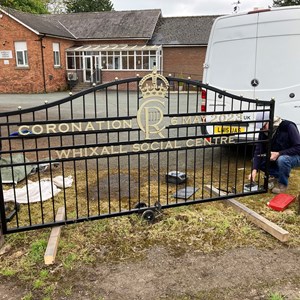 Whixall Social Centre The Story of the Coronation Gate